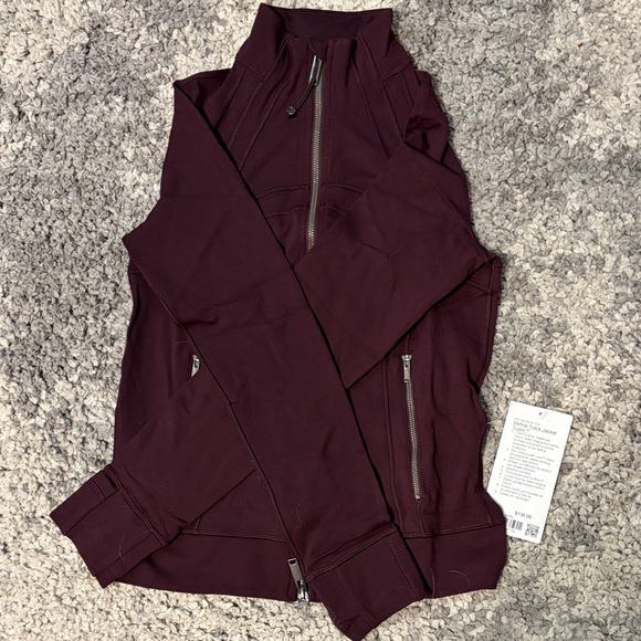 lululemon athletica Deep Burgundy Define Track Jacket